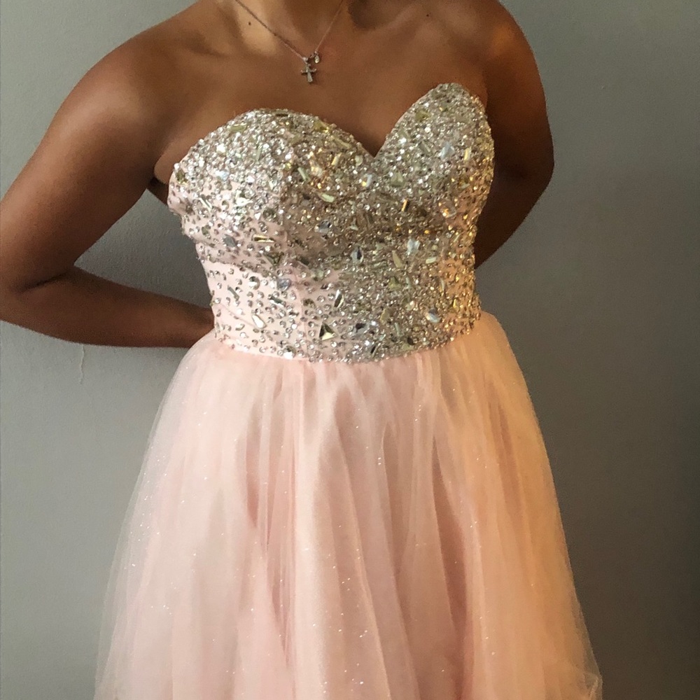 Beautiful Pink Graduation/Prom/Party Dress